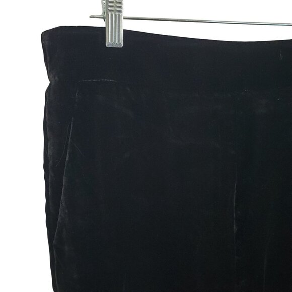 J Crew Womens Size 12 Pants Stretch Velvet Luxe Soft Pull On Comfortable Chic - Picture 7 of 11